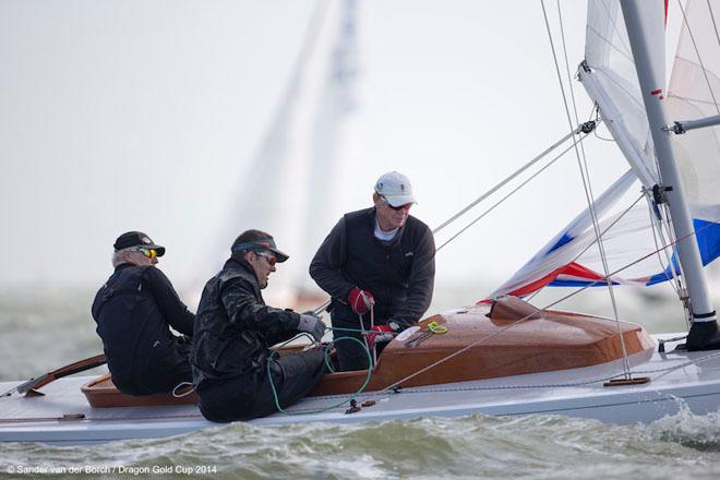 Runner up Pieter Heerema was best Dutchman - 2014 Dragon Gold Cup © Sander van der Borch http://www.sandervanderborch.com